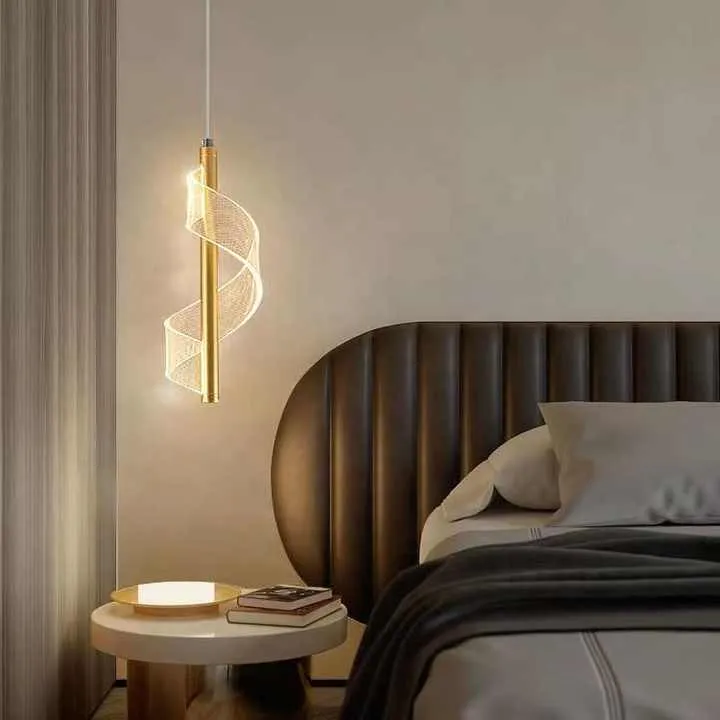 مصباح ليلي LED منخفض الطاقة حديث وبسيط للمنزل بار غرفة نوم المطبخ غرفة المعيشة أضواء معلقة الزخرفيةModern Simple Low Energy LED Night Light for Home Bar Bedroom Kitchen Living Room Decorative Pendant Lights