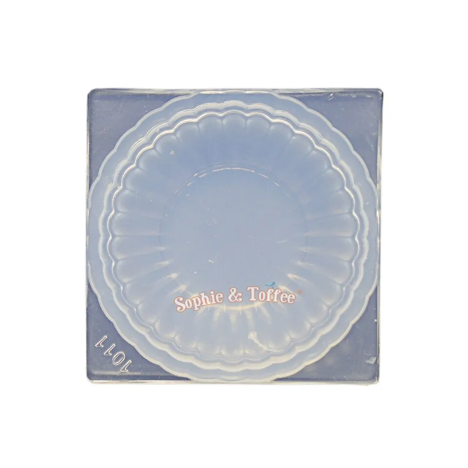 3D Round Plate Miniature Silicone Mold
