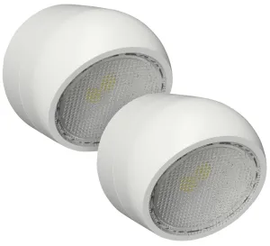 AmerTac NL-DRCL-2 Directional Night Light, 120 V, 0.3 W, LED Lamp, Warm White Light, 1 Lumens, 3000 K Color Temp :CD 2: QUANTITY: 1