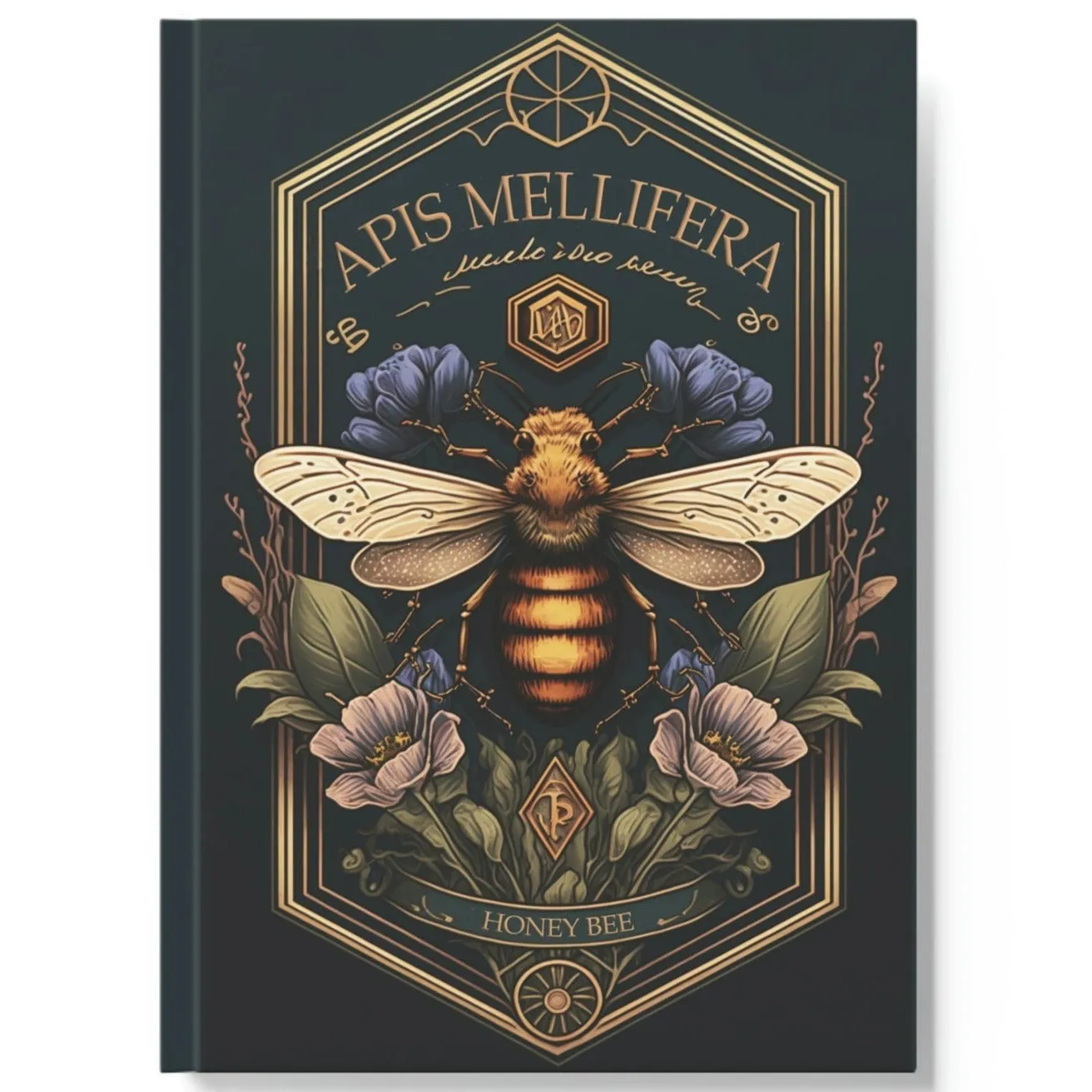 Apis mellifera (Honey Bee) Hard Backed Journal
