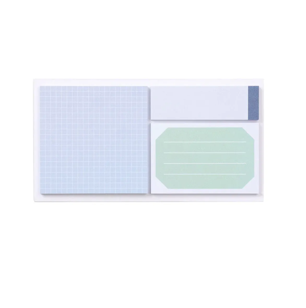 Blue Folding Sticky Note Set
