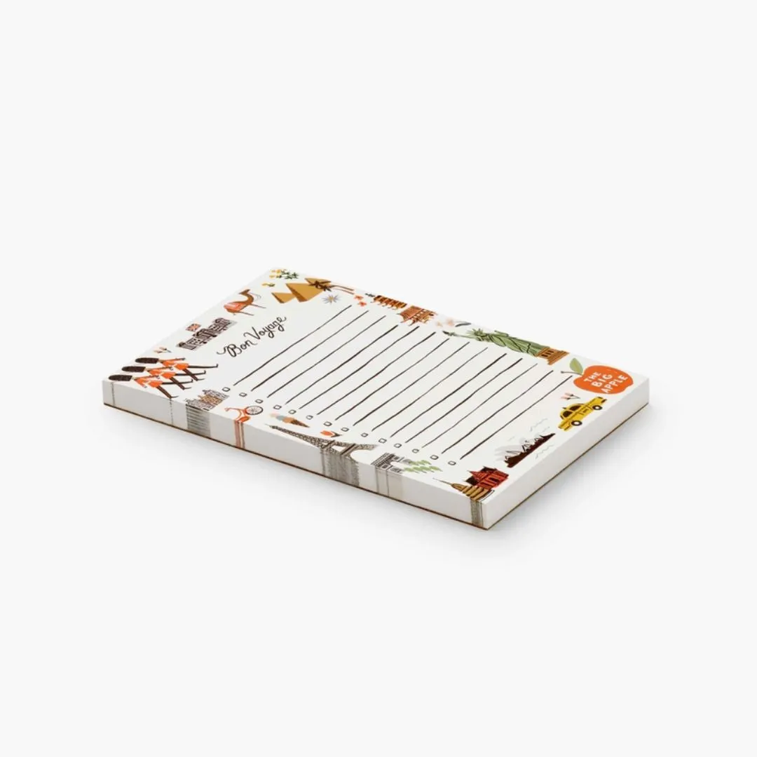 Bon Voyage Notepad