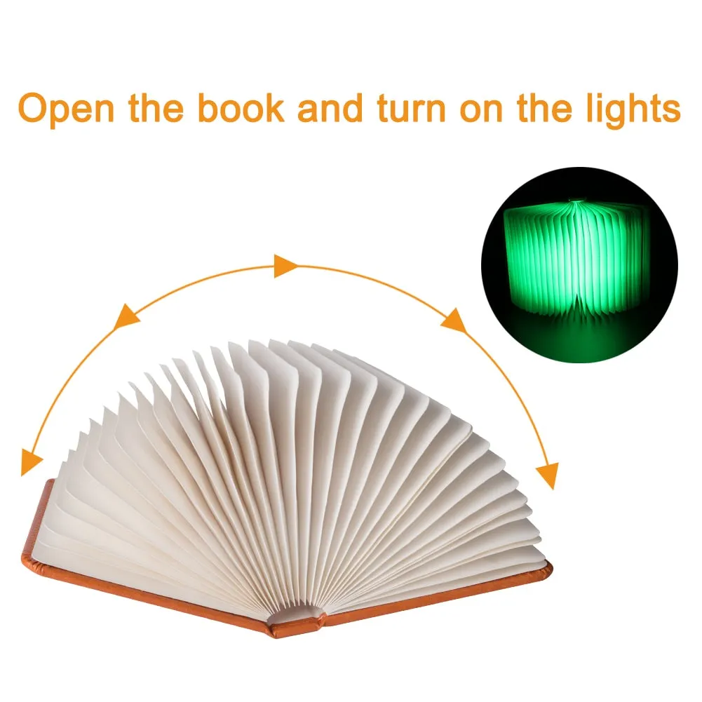 Book Shaped LED Night Lamp