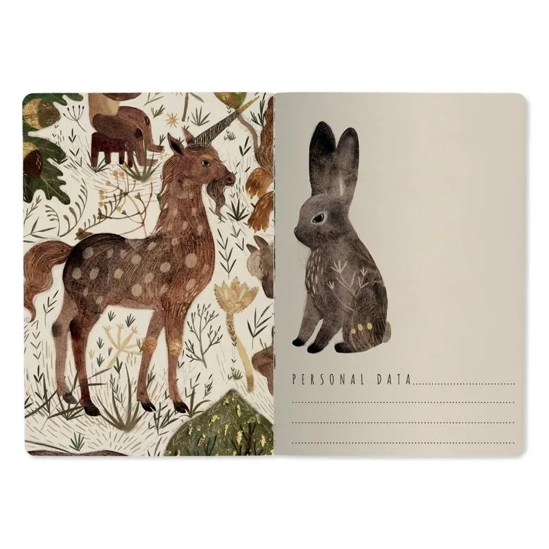 Bruno Visconti A5 Notebook - Medieval Fantasy