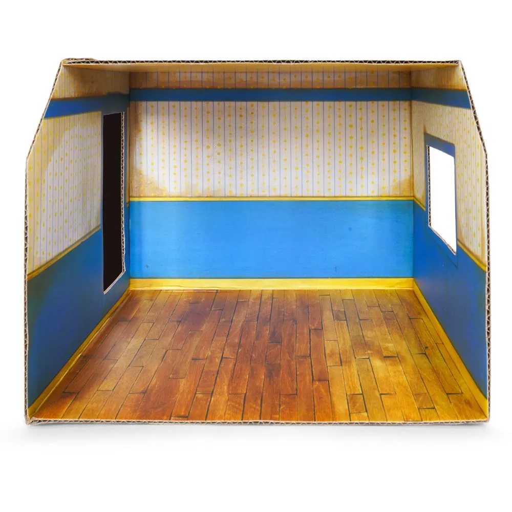 Cardboard Room- Bedroom