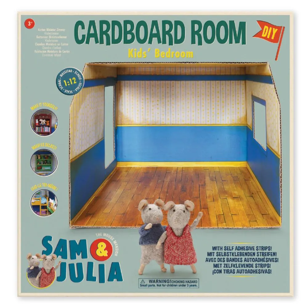 Cardboard Room- Bedroom