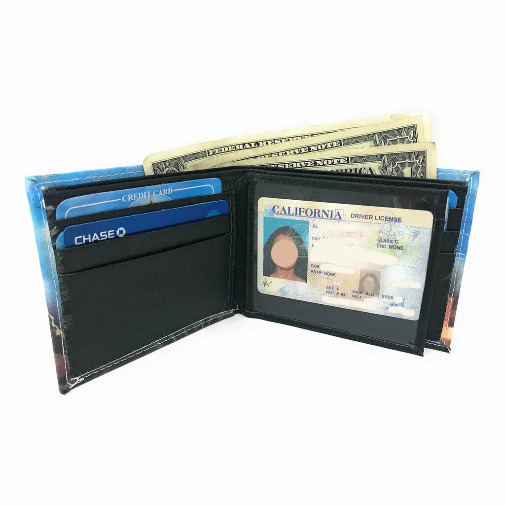 Christian Jesus Bifold Wallets In Gift Box Mens Womens Kids