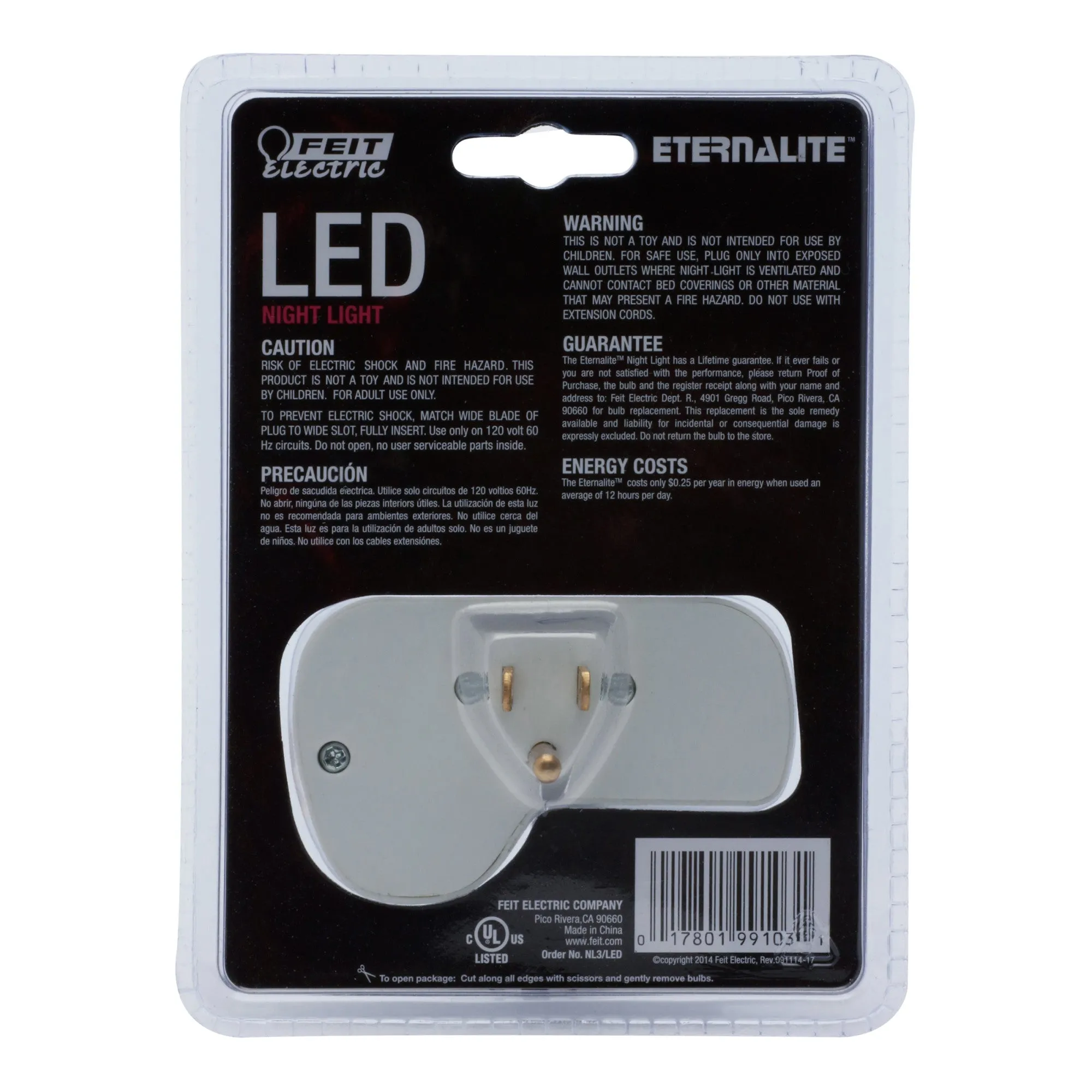 Eternalite LED Night Light and Outlet