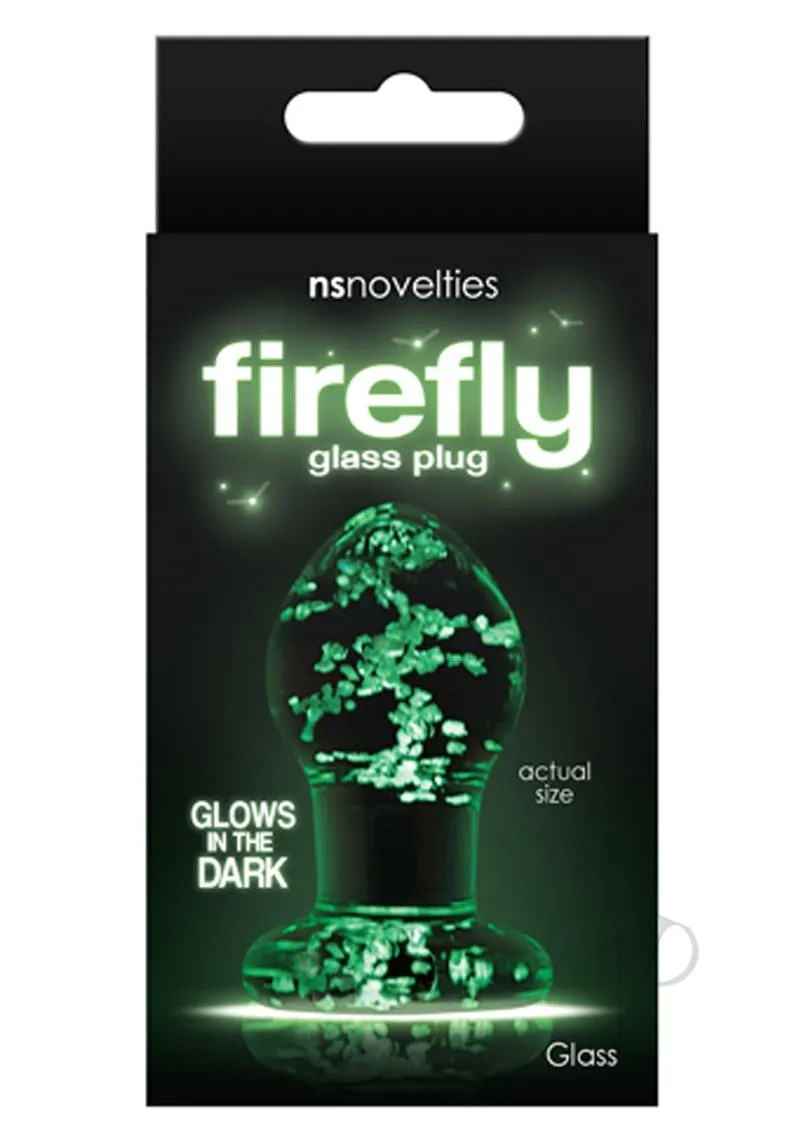 Firefly Glass Plug Small Clear