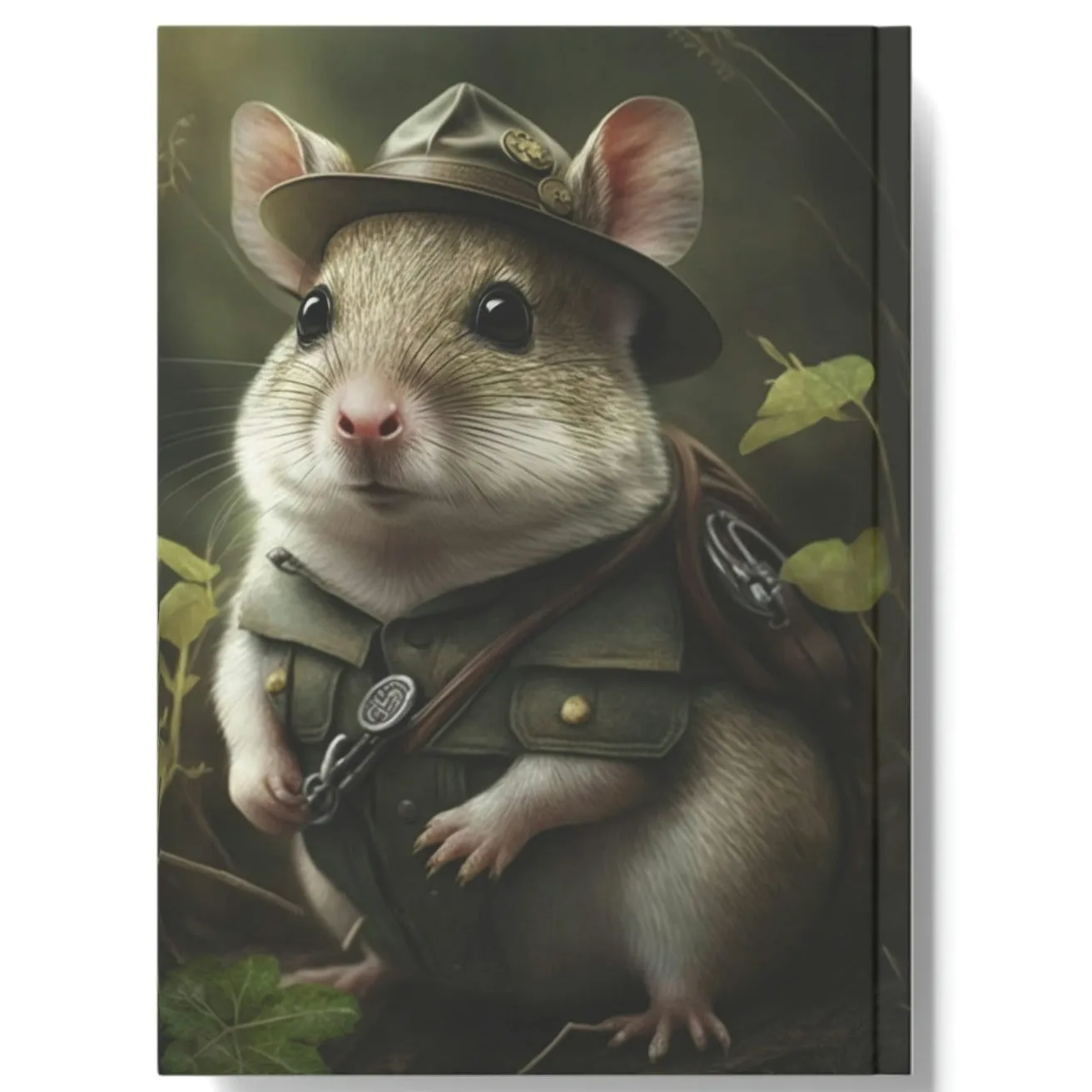 Forest Ranger Mouse Hard Backed Journal