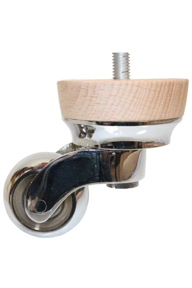 Gail Furniture Legs with Large Shallow Castors