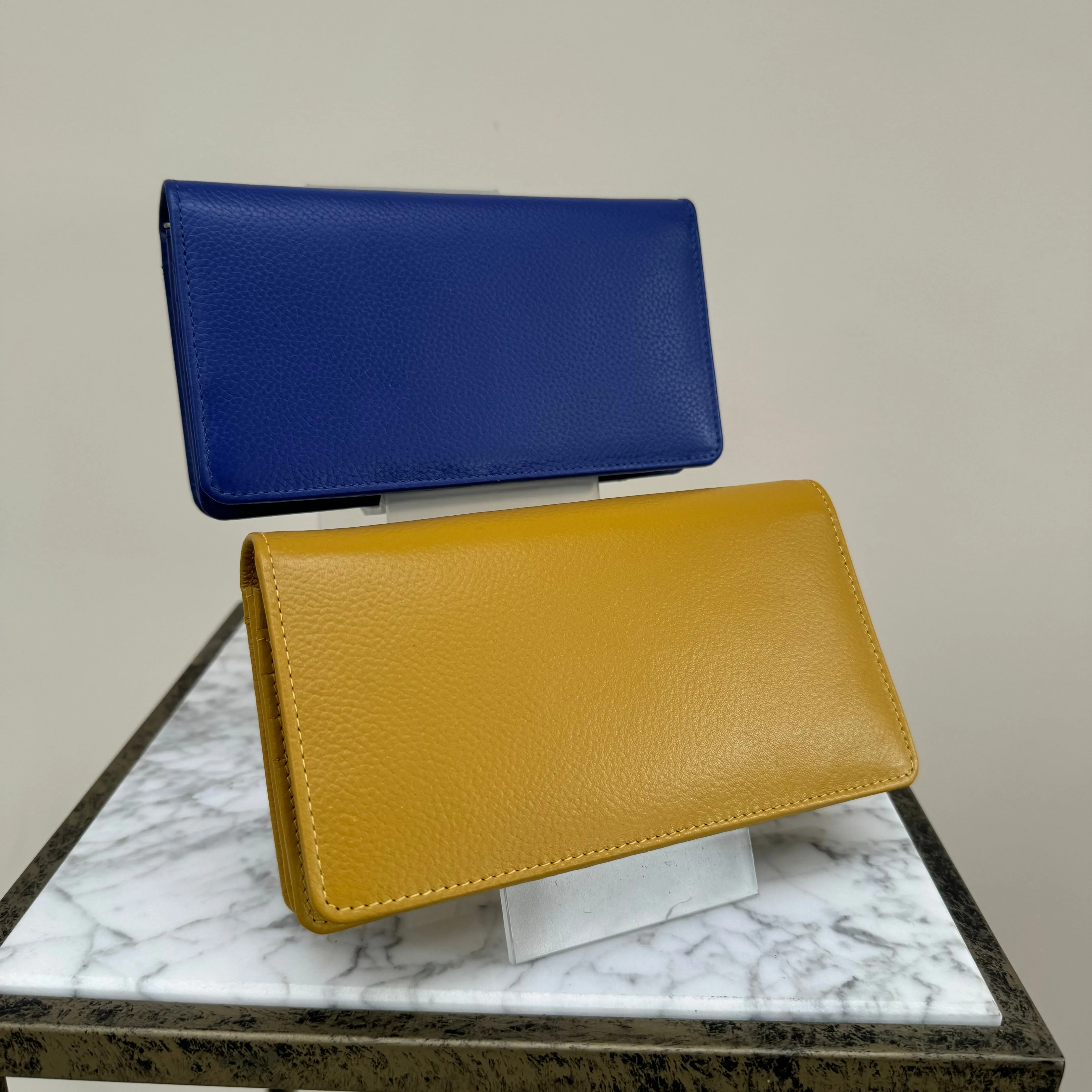Golunski Leather Flat Flapover Purse