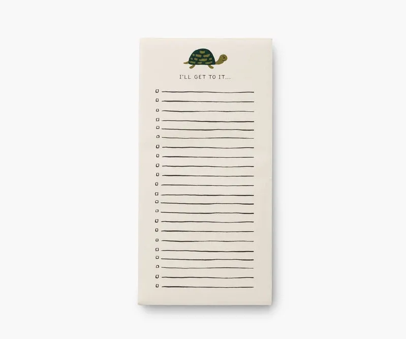 I'll Get To It Market Notepad