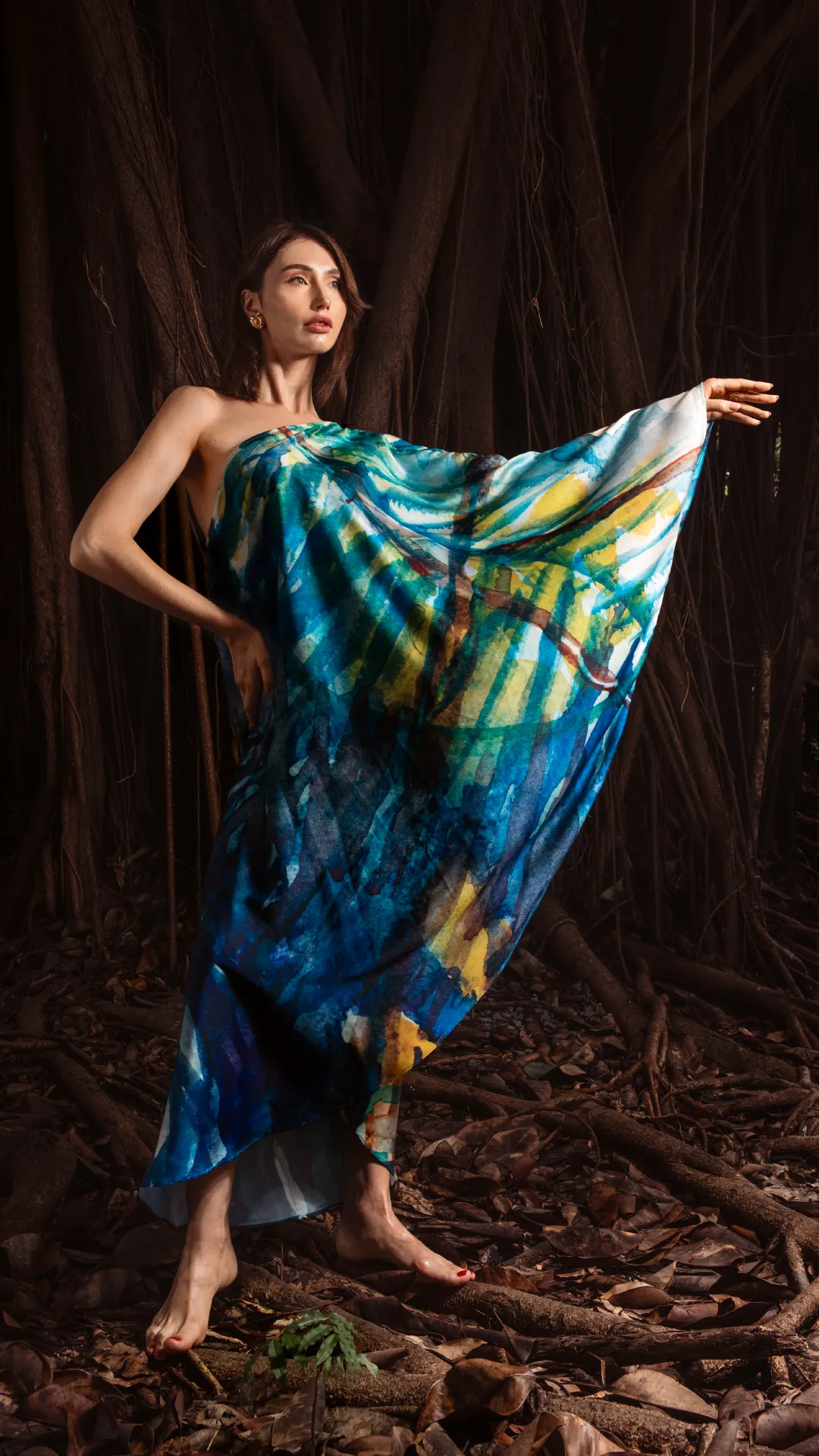 Kuwarasan Palm Kaftan