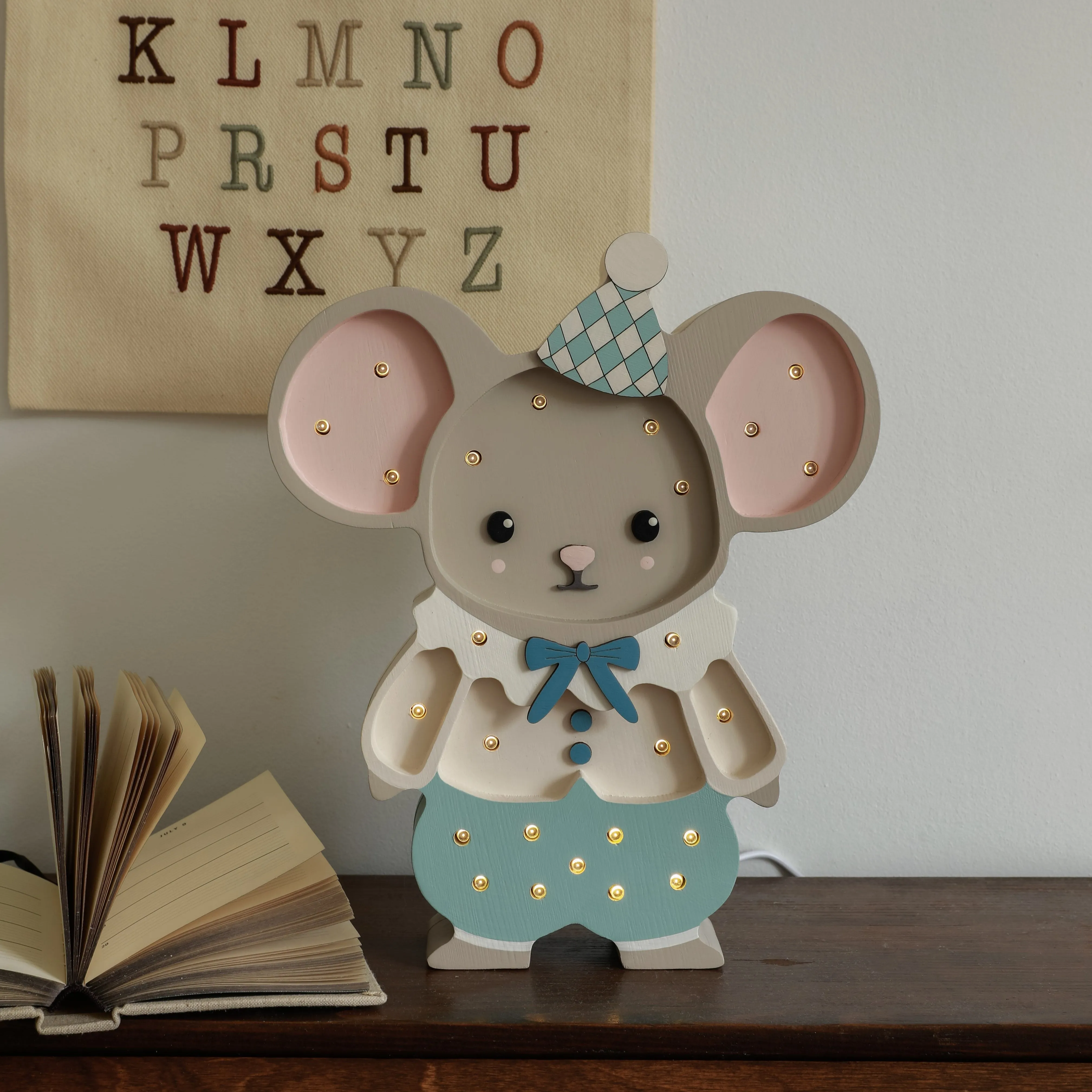 Little Lights Felix The Mouse Lamp