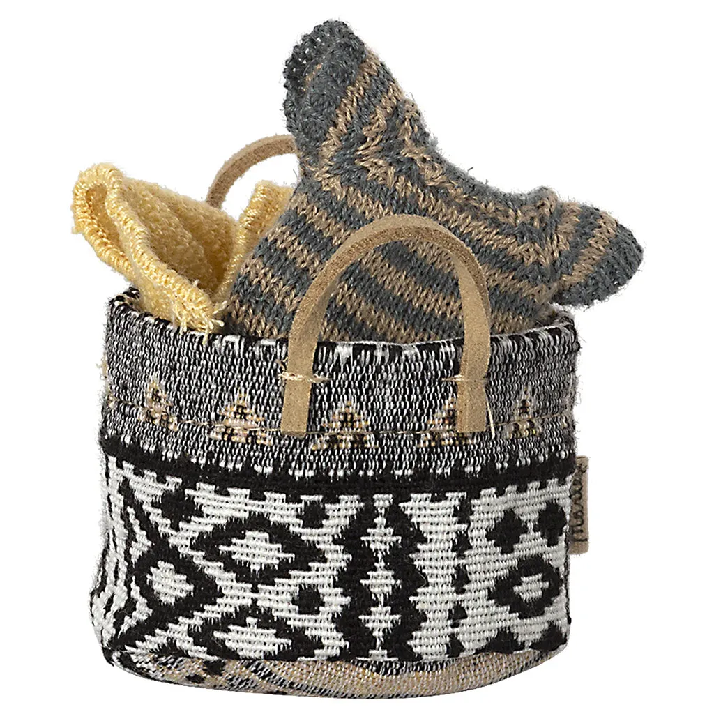Maileg Toys Mouse Living Miniature Basket