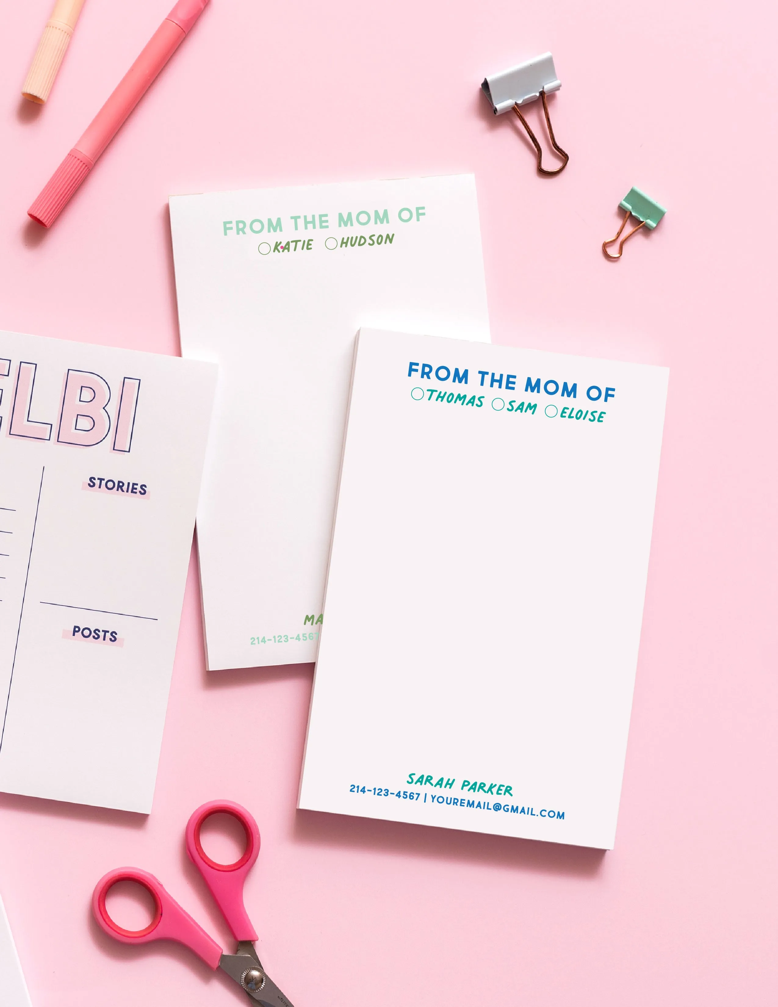 Mom Personalized Notepad