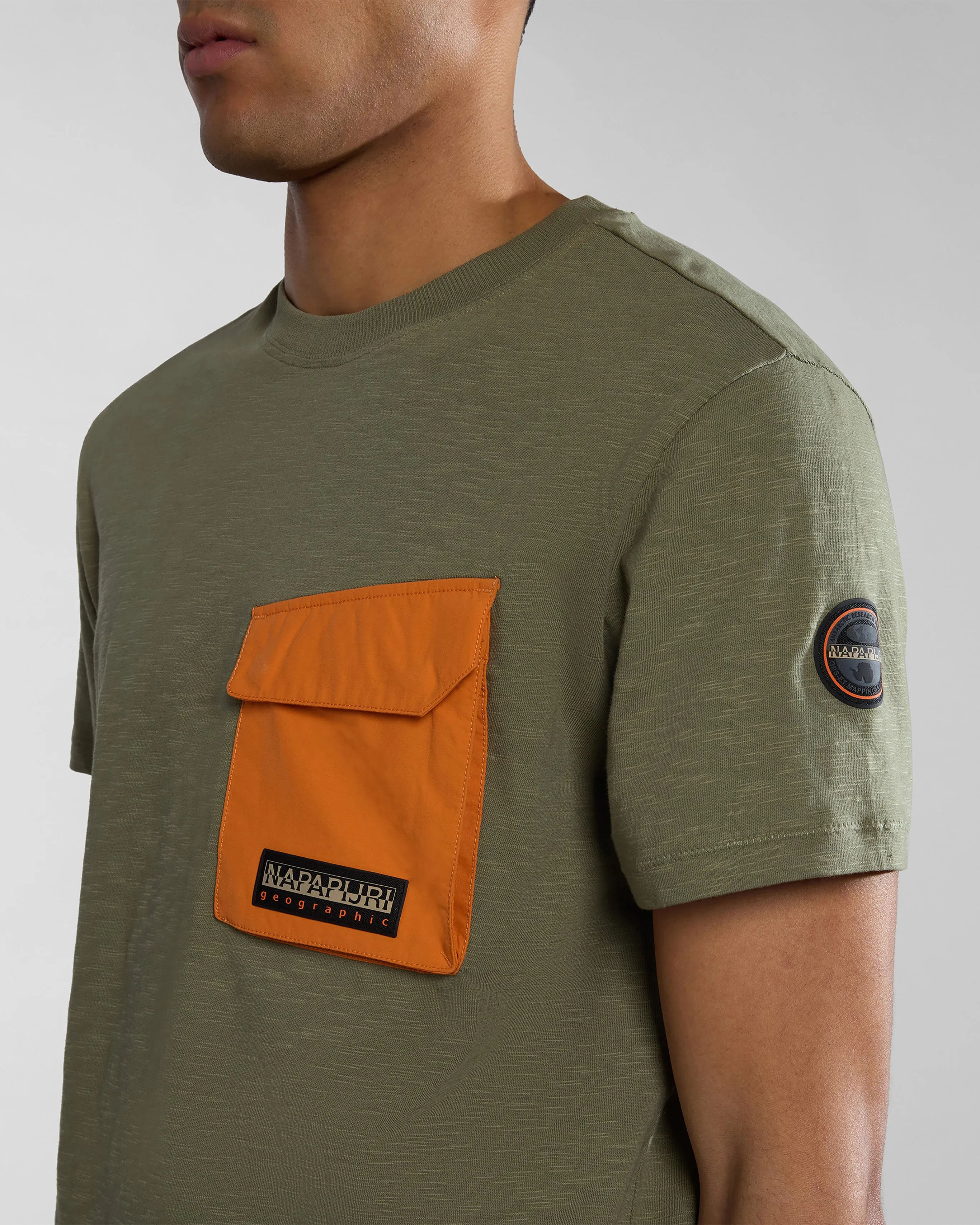 Napapijri Tepees Tee - Green Lichen