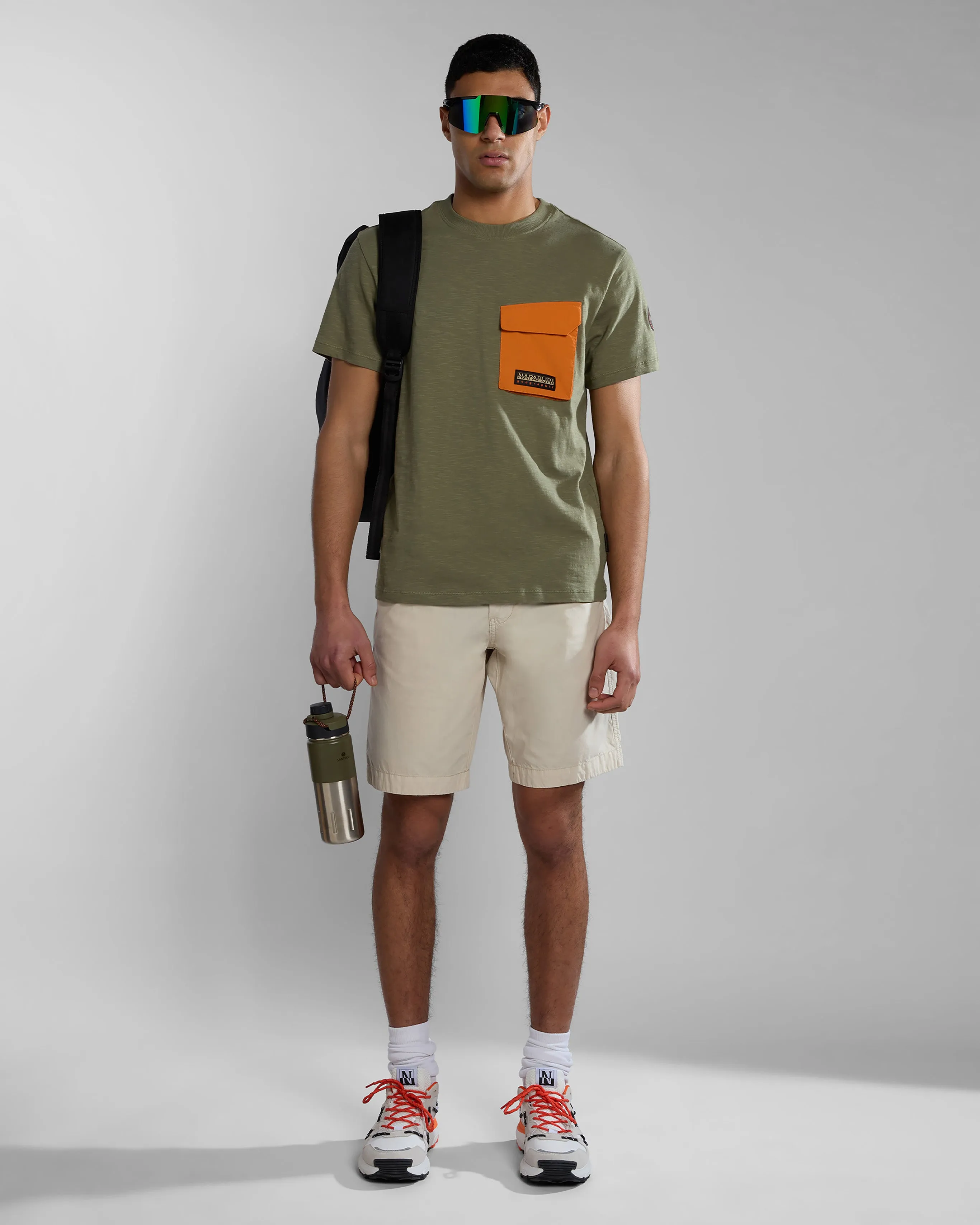 Napapijri Tepees Tee - Green Lichen