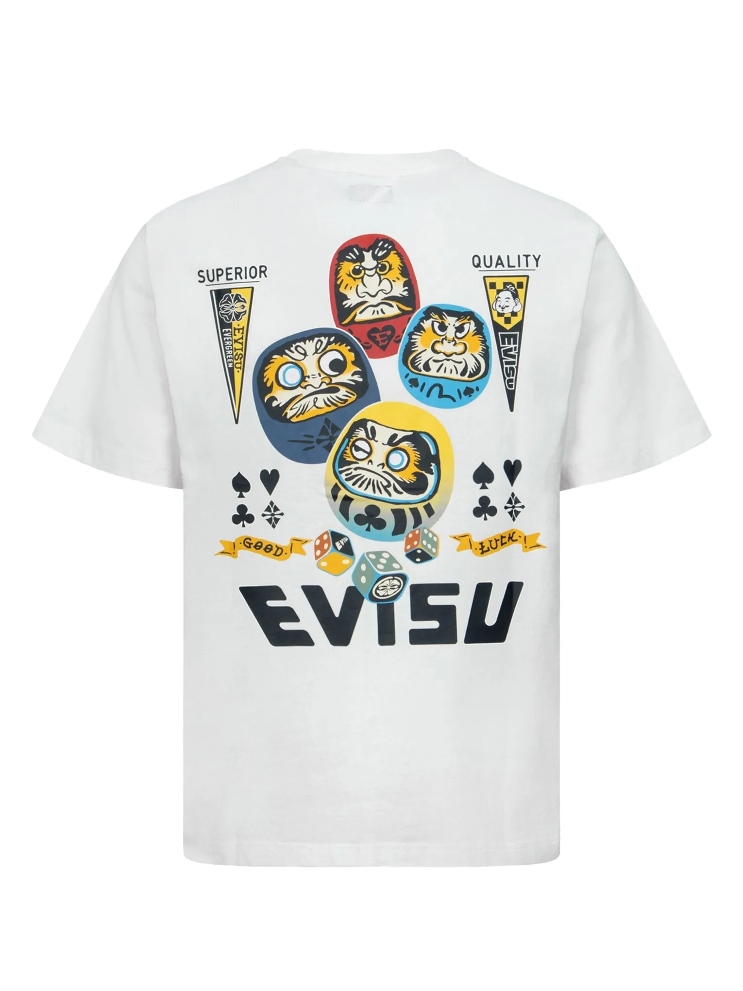Playful Daruma Print Regular Fit T-shirt