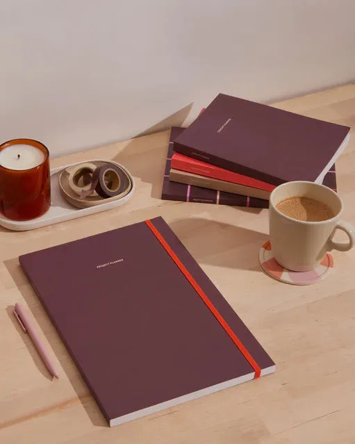 Project Planner (Maroon)