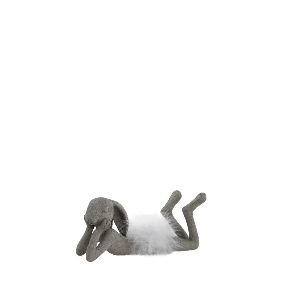 Semilla Easter Bunny Figrune H8.4 cm. grey