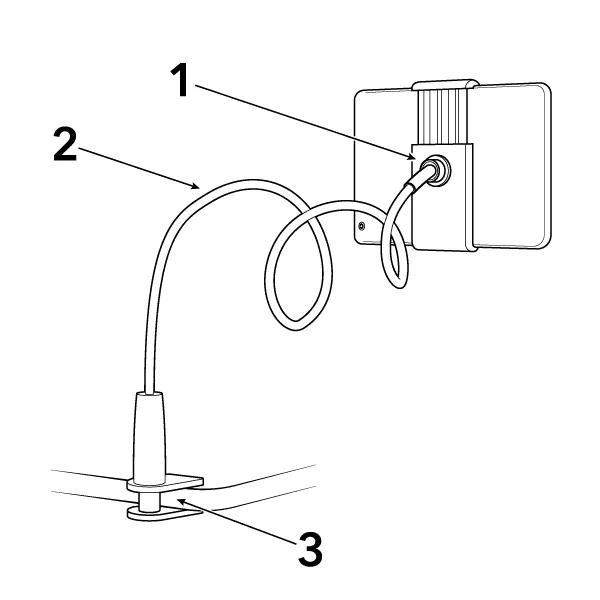SpanPro - Long flexible phone mount