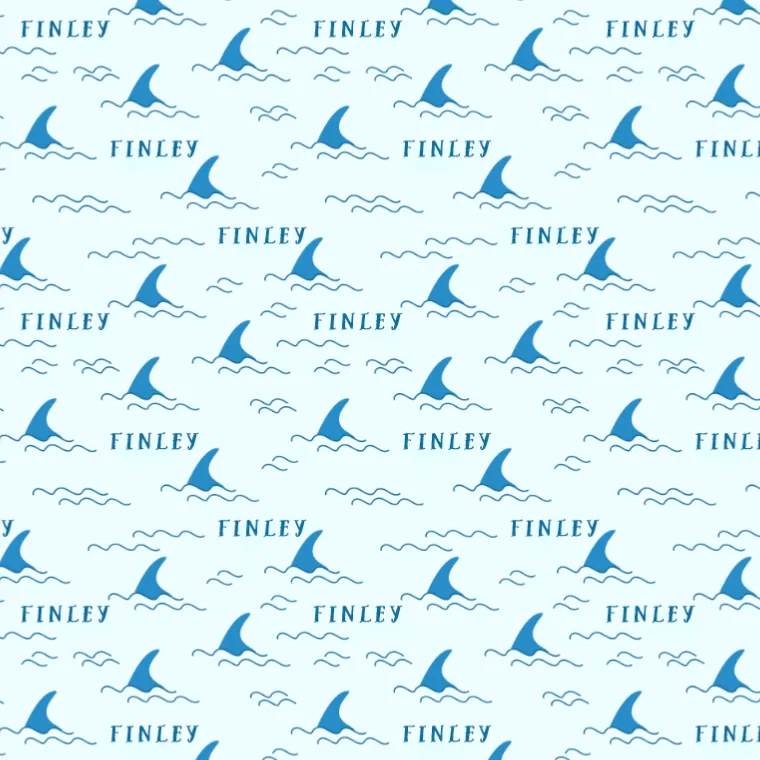 Sugar   Maple Personalized Stretchy Blanket | Shark Fin