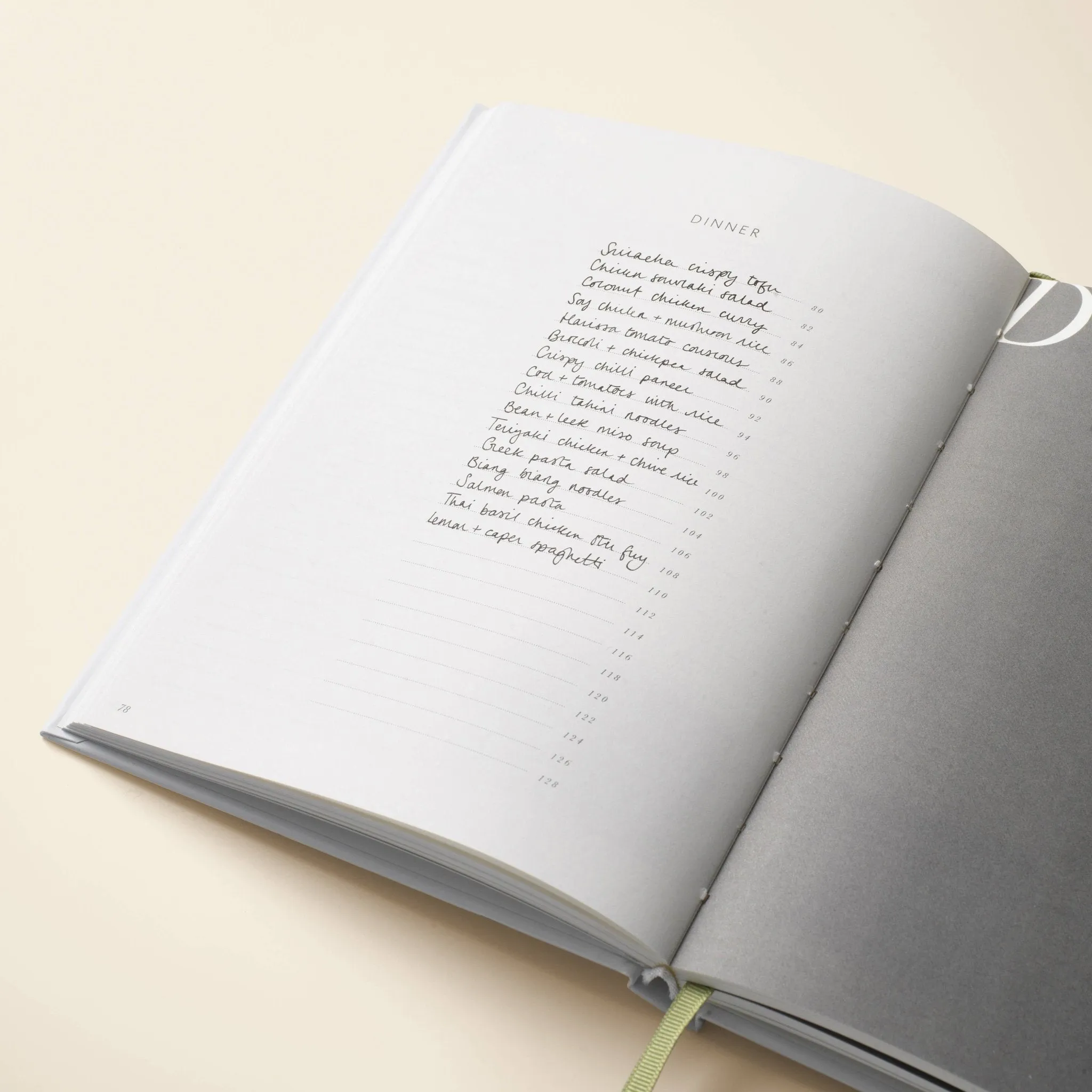 The Vineyard A5 Hardcover Guided Recipe Journal