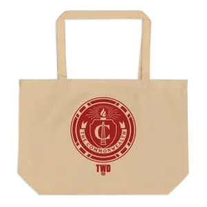 The Walking Dead Commonwealth Emblem Large Eco Tote