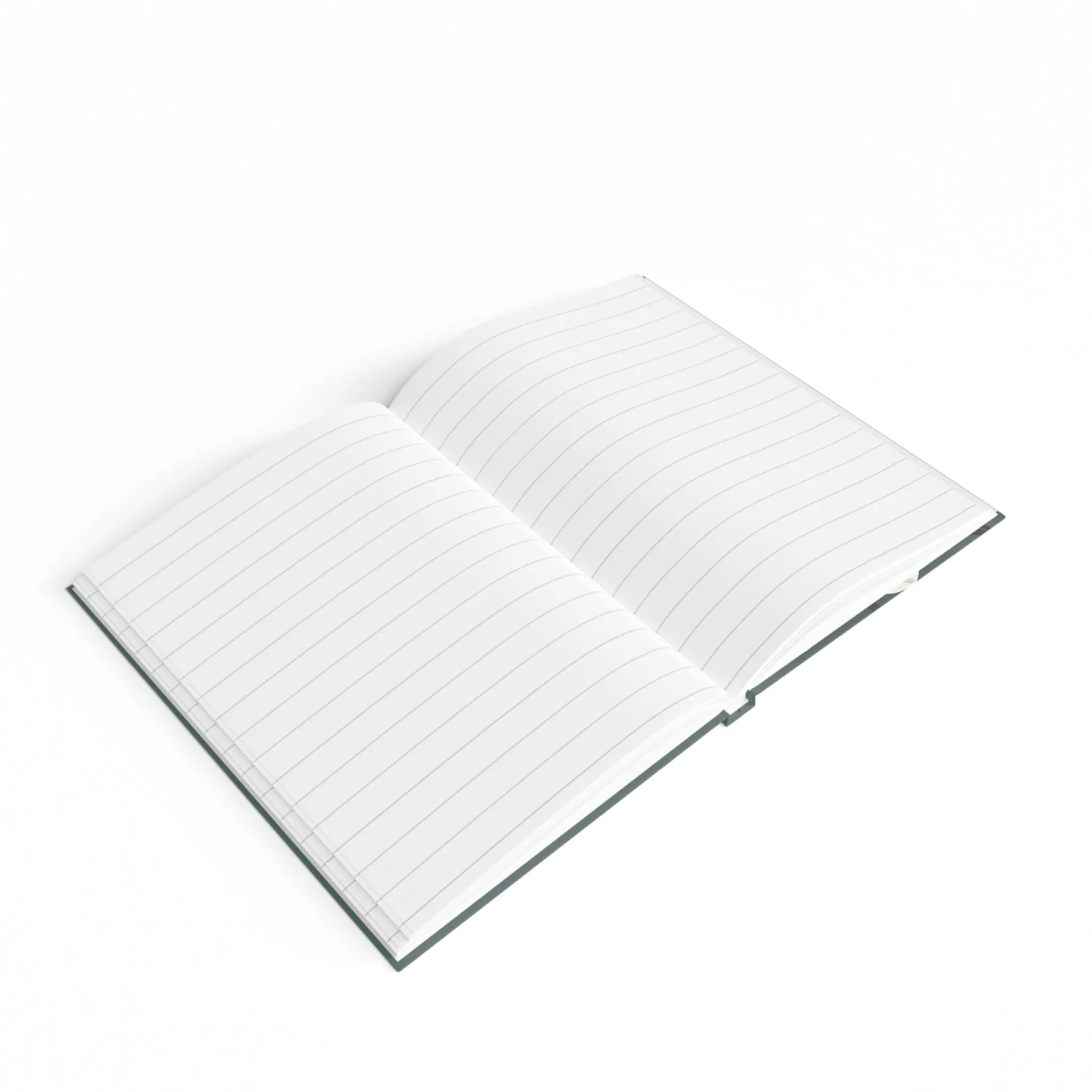 White Flower, Hardcover Notebook Journal - Write in Style
